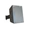 Montour Line Retractable Belt Barrier, Wall Mount, Black Magnetic 15 ft. Black Belt PWM200-BK-BK-M-M-150 - alternate 2